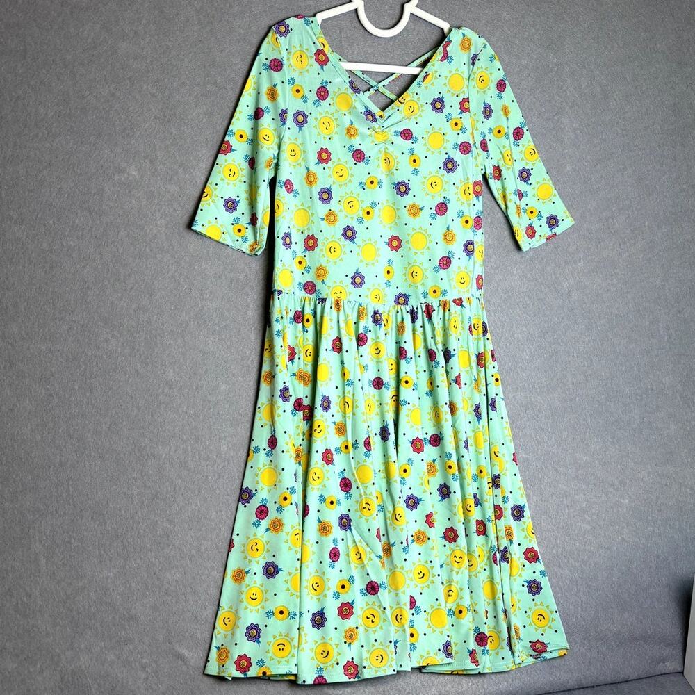 Dot Dot Smile NEW Green Sunshine Twirl Party School Ballerina Dress Girls Sz 11